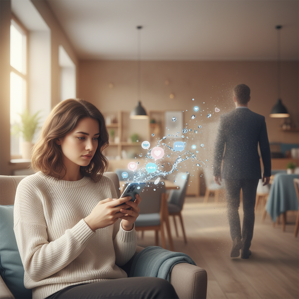 Amores Líquidos na Era Digital: A Psicanálise por trás do ‘Ghosting’ e das Relações Descartáveis